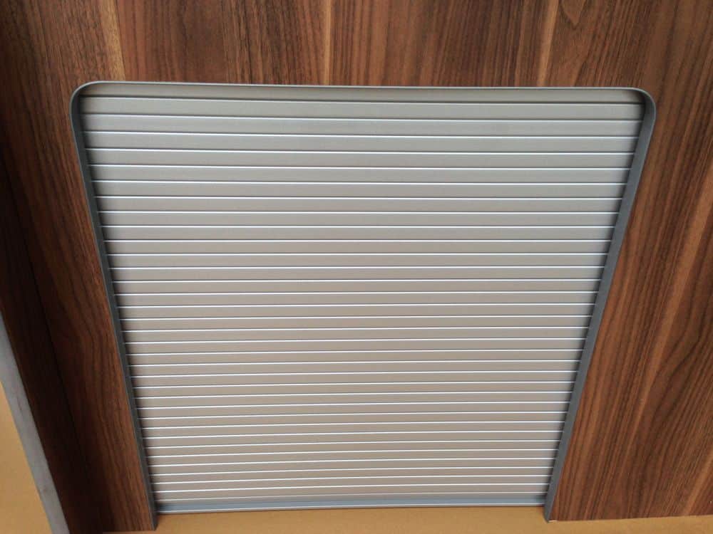 5 x Tambour door cut slat length 650mm x 450mm (Door Only) BULK