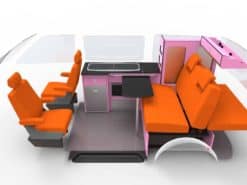 pink cameraman interior