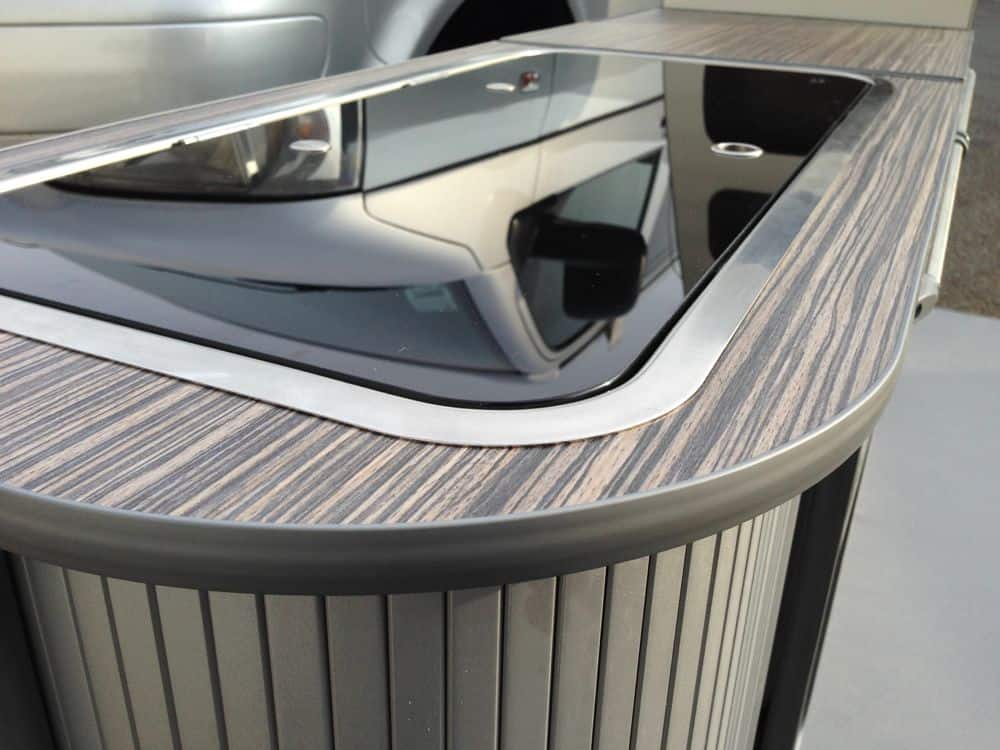 Alternative view of Flexi Tambour Track - 2.4 m length