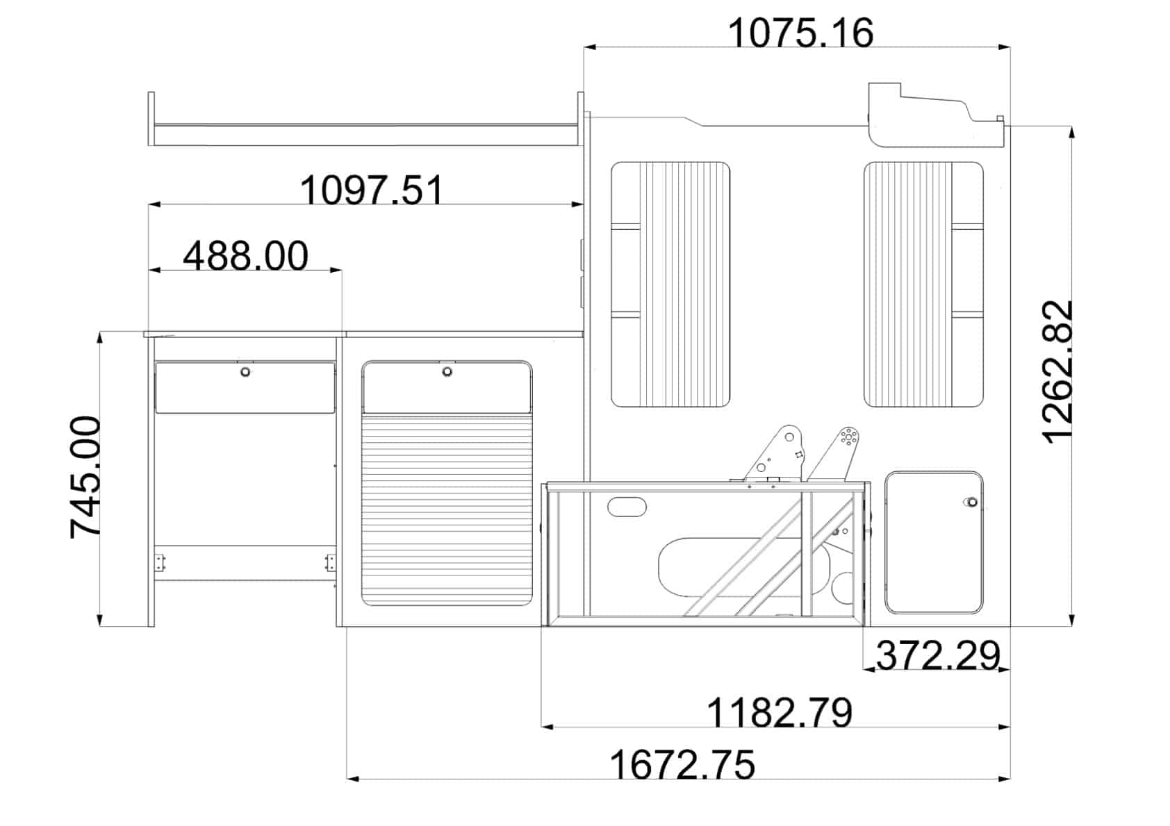 1300 rib kit evo design