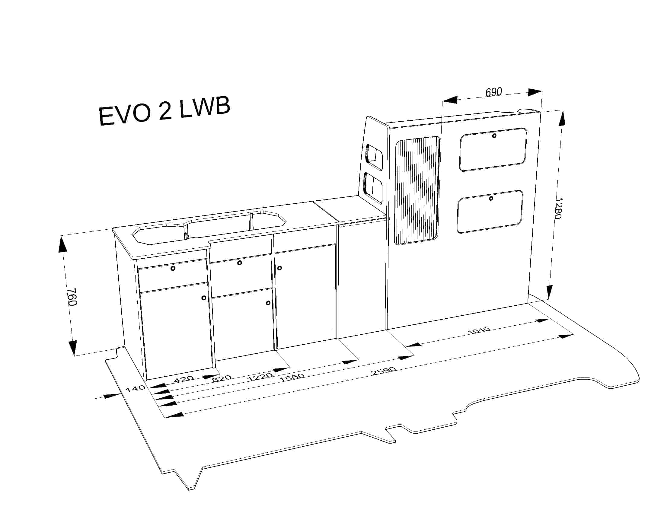 vw furniture diagram