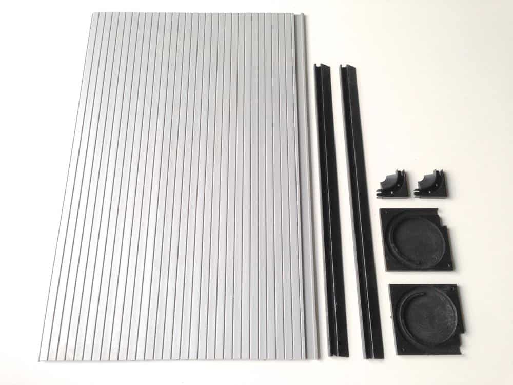 Tambour door slat length 660mm x 640mm