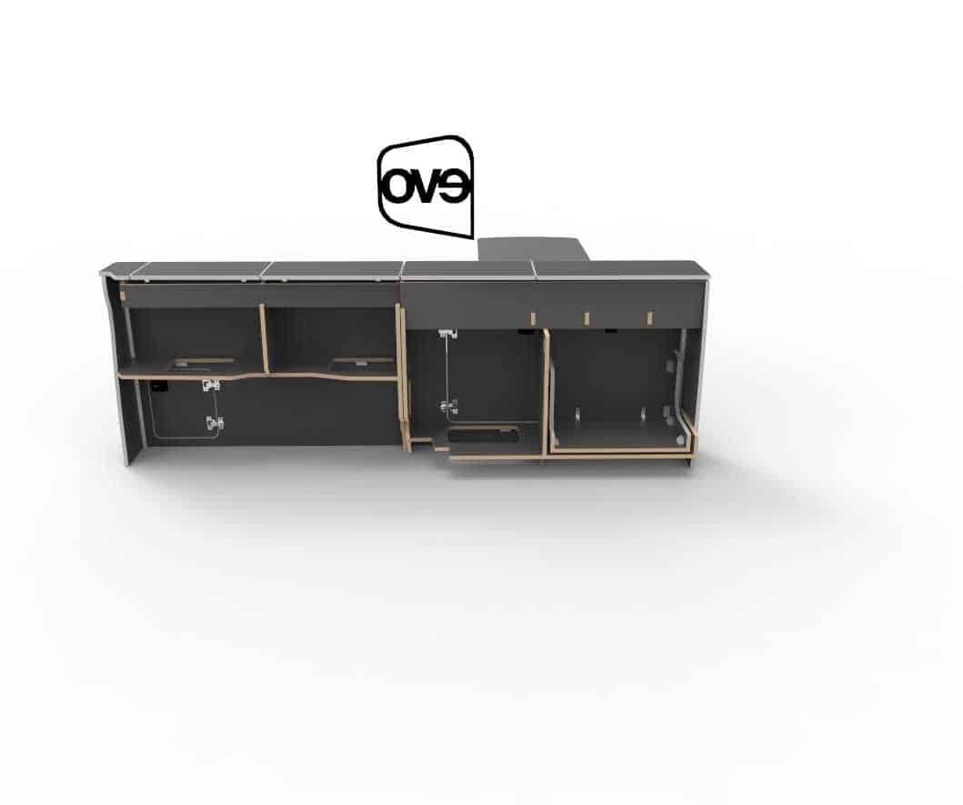 EVO 1300 (C) SWB VAN (Slim front, low back, RIB seat) - Image 18