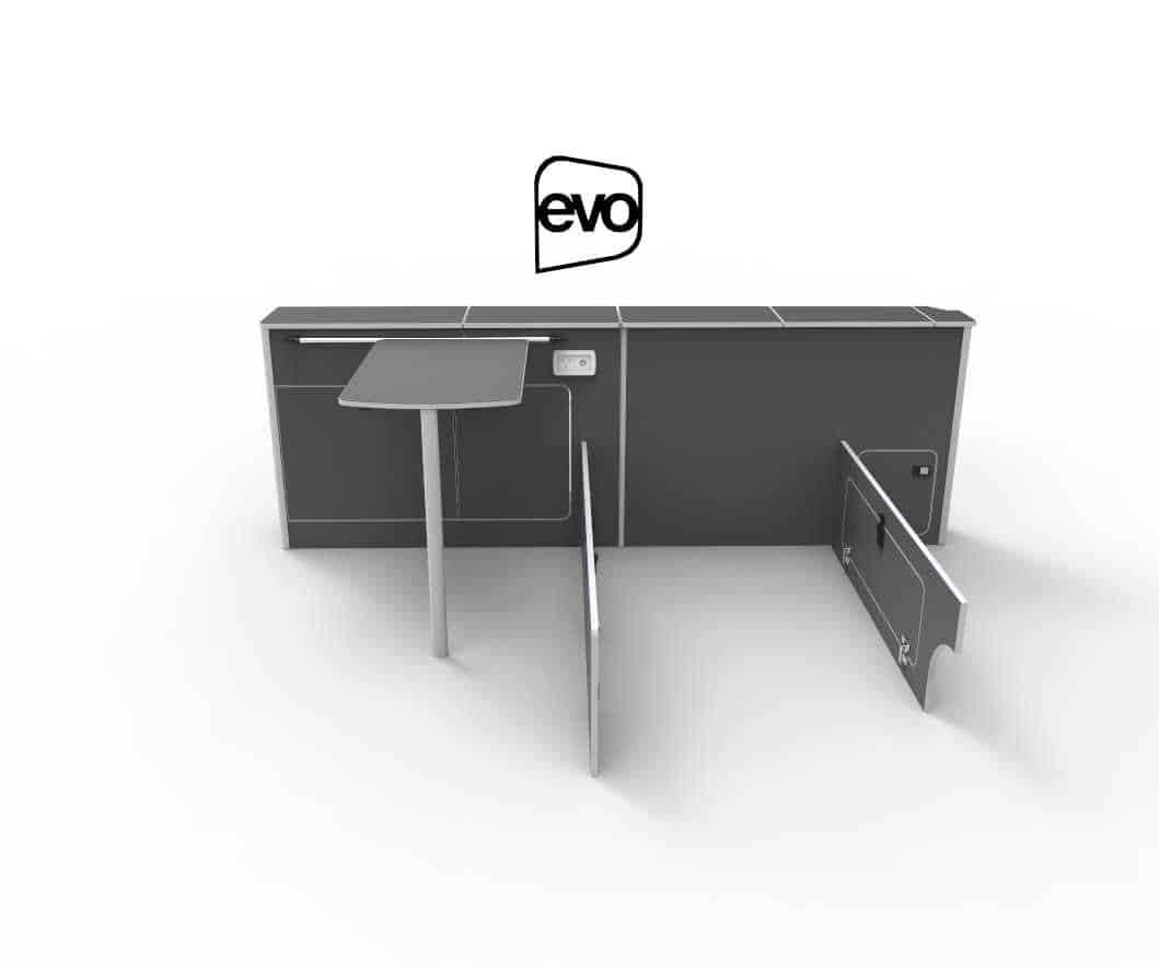 EVO 1300 (C) SWB VAN (Slim front, low back, RIB seat) - Image 19