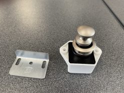 Round push lock for campervans