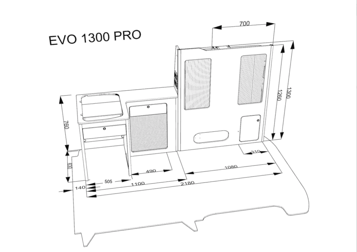 Evo 1300 Pro SWB T5/6