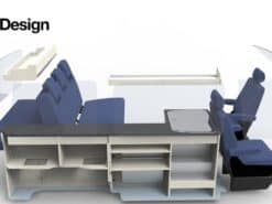 Alternative view of EVO 1300 (D) SWB VAN (LOW RIB seat)