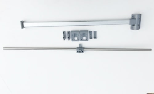 Sliding table rail and leg - Image 2