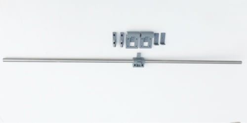 Sliding table rail 1000mm long - Image 2
