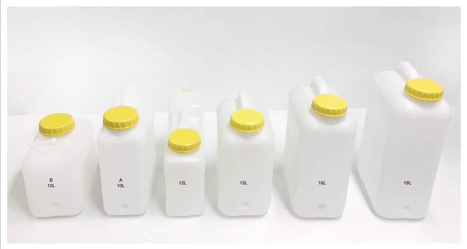 Water bottle 6 sizes available includes Solid Cap