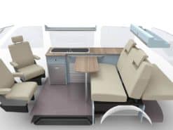 Rib bed low units