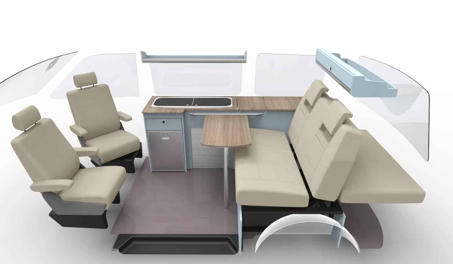 Rib bed low units