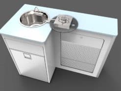 Alternative view of EVO 1300 KITCHEN POD