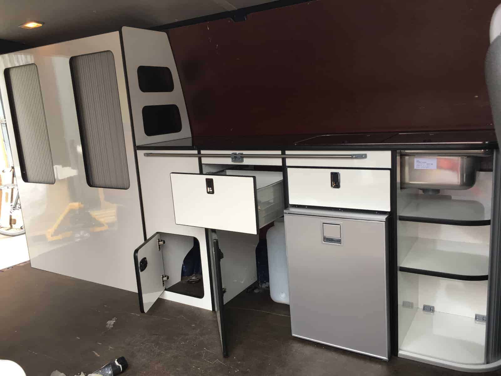 EVO 5.4F LWB T4 / T5 / T6 (Curved Kit Front loading fridge) - Image 14