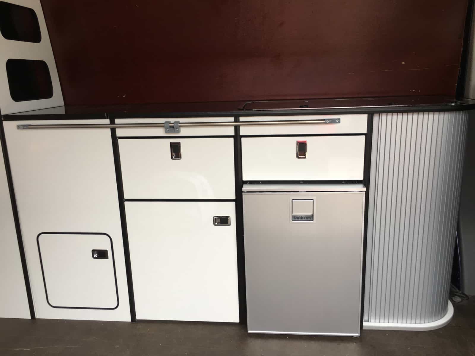 EVO 5.4F LWB T4 / T5 / T6 (Curved Kit Front loading fridge) - Image 9