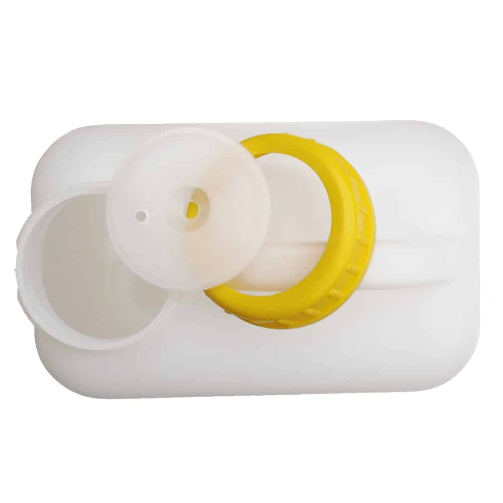 Water bottle and special cap