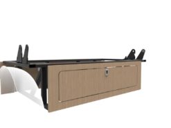 Alternative view of Rib 150 x 186 cm full width bed boards - fixed or sliding