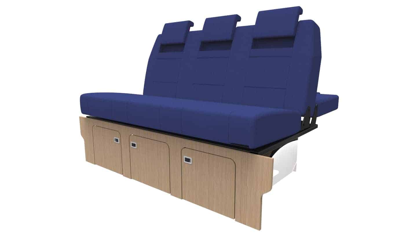 Rib 150 x 186 cm full width bed boards - fixed or sliding - Image 8