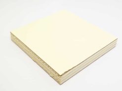 Cream gloss lightweight plywood