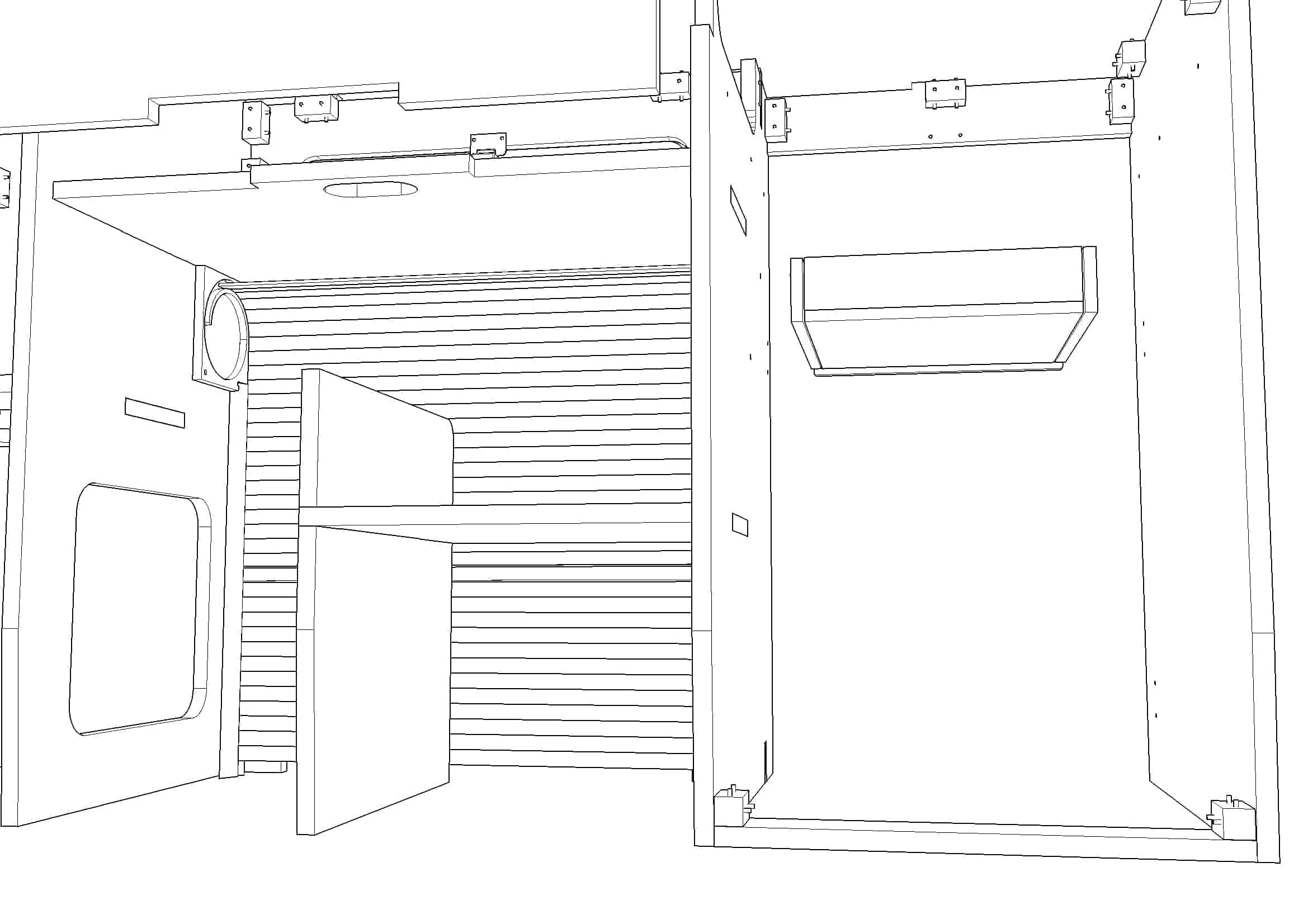 EVO FLATPACK FURNITURE DRAWING