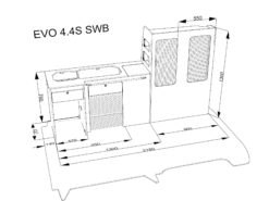 VW FLATPACK FURNITURE DRAWING