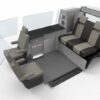 T5 Flatpack furniture showing full layout