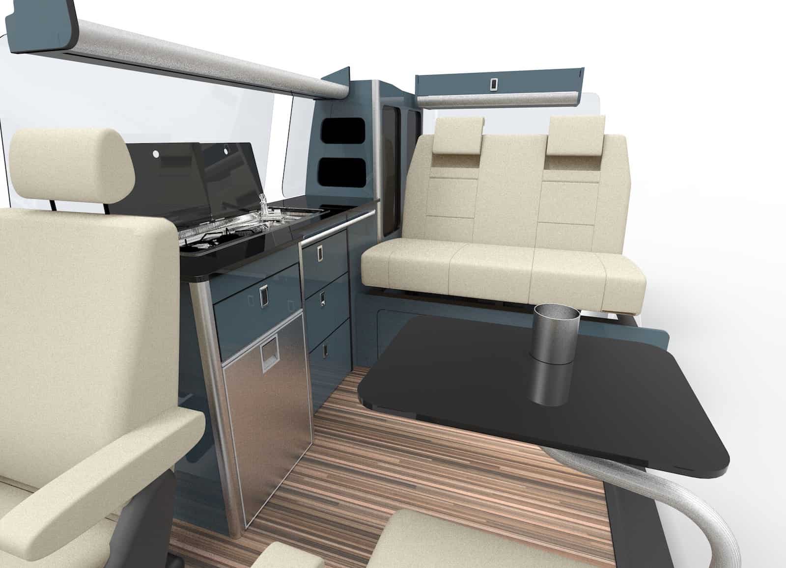 EVO 2.4 PRO TITAN BED SWB VAN T4 / T5 / T6 - Image 3
