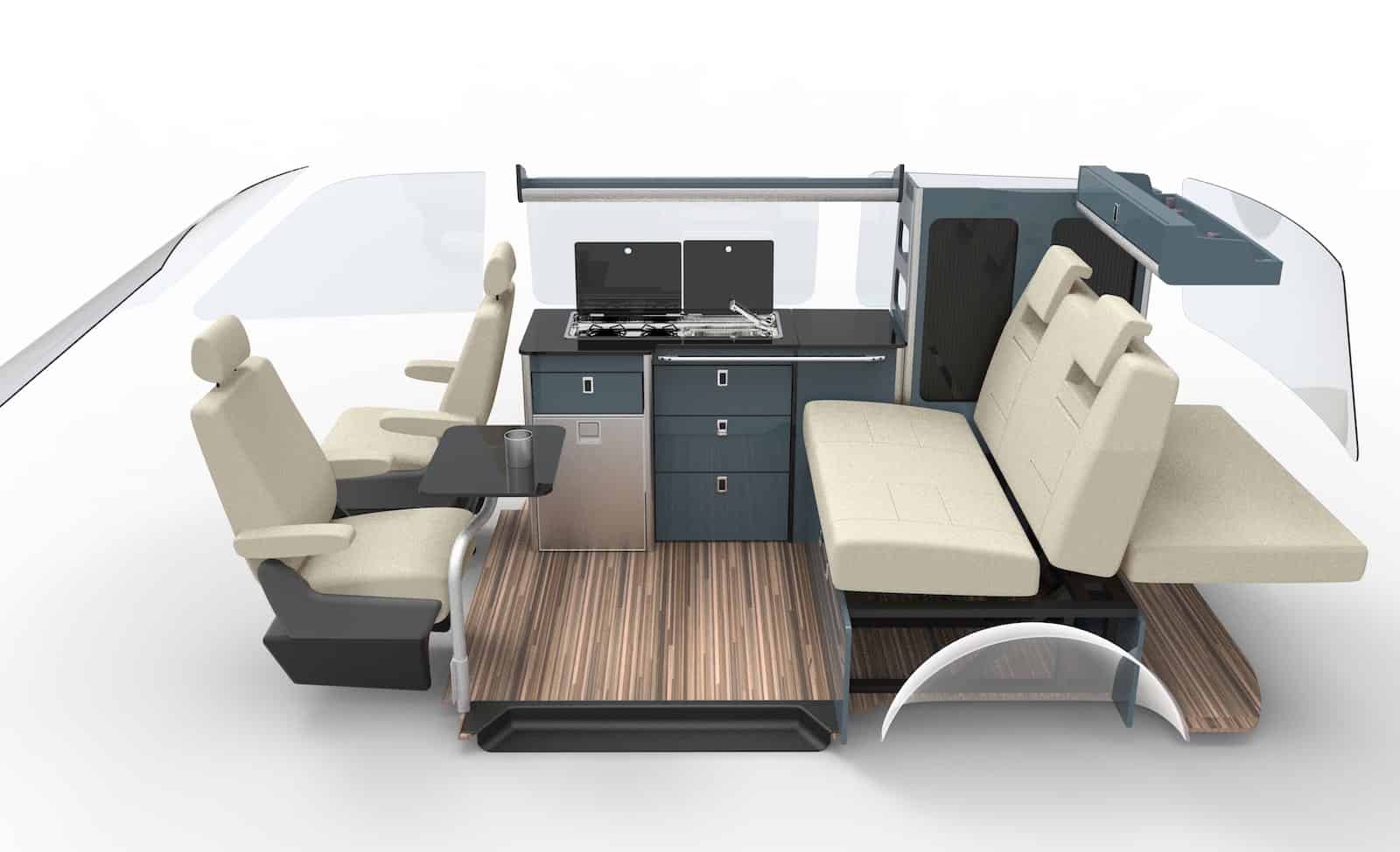 EVO 2.4 PRO TITAN BED SWB VAN T4 / T5 / T6 - Image 4