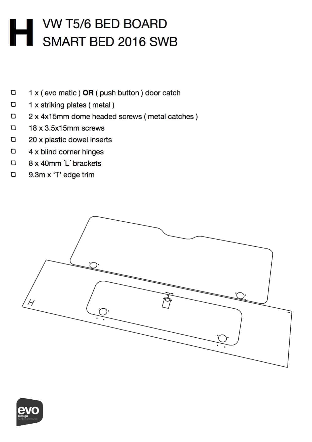 BED SEAT PANELS (Sale Gloss Grey 1411 B5 ) - Image 14