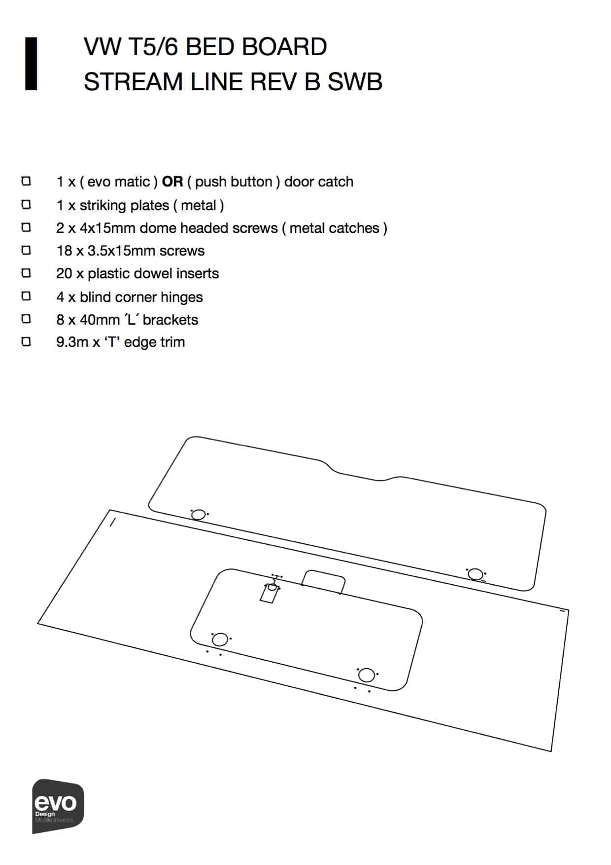 BED SEAT PANELS (Sale Gloss Grey 1411 B5 ) - Image 16