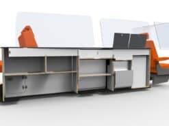 Alternative view of EVO 6.3 LWB 1300mm (Curved kit) T4 T5 T6