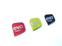 Alternative view of EVO DESIGN BADGE small - 15mm high