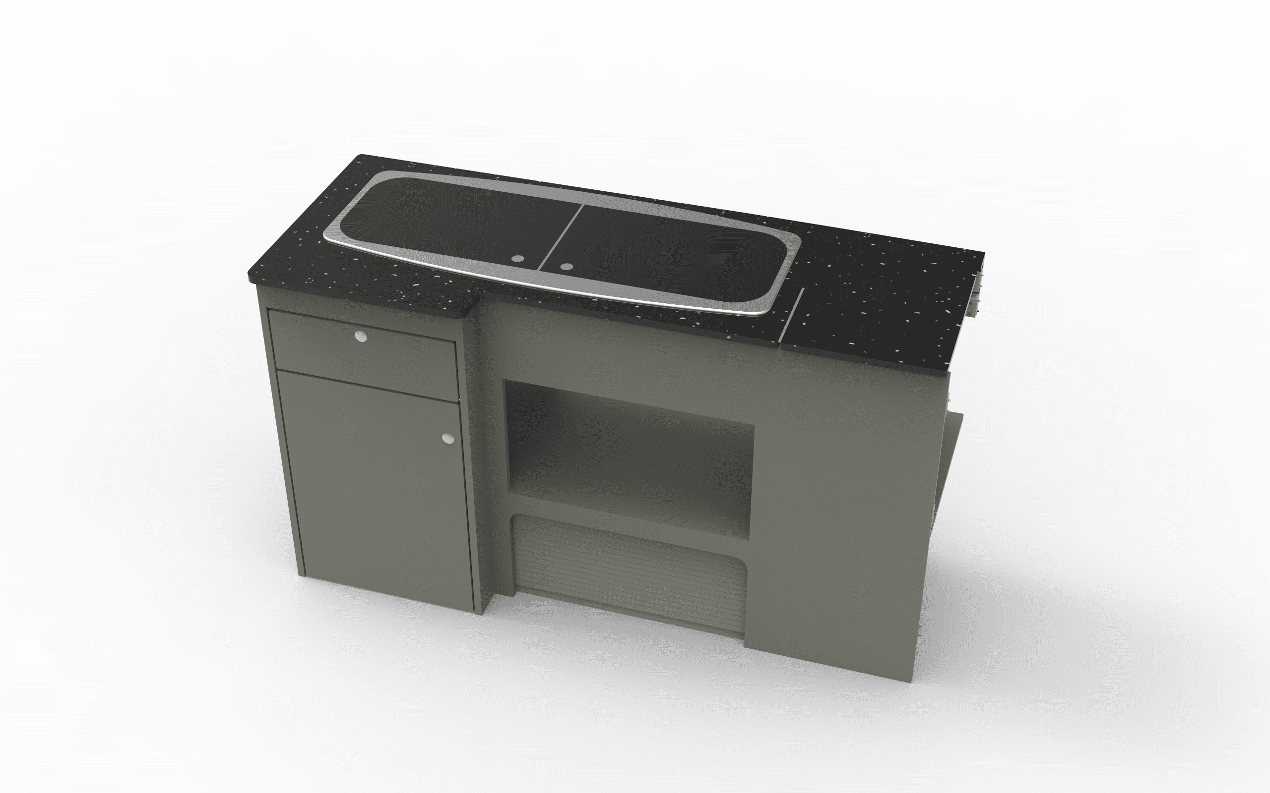 EVO 4.4 SWB For Oven/Grill or Microwave (FRONT SECTION ONLY)