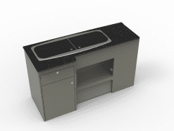Alternative view of EVO 4.4 SWB For Oven/Grill or Microwave (FRONT SECTION ONLY)