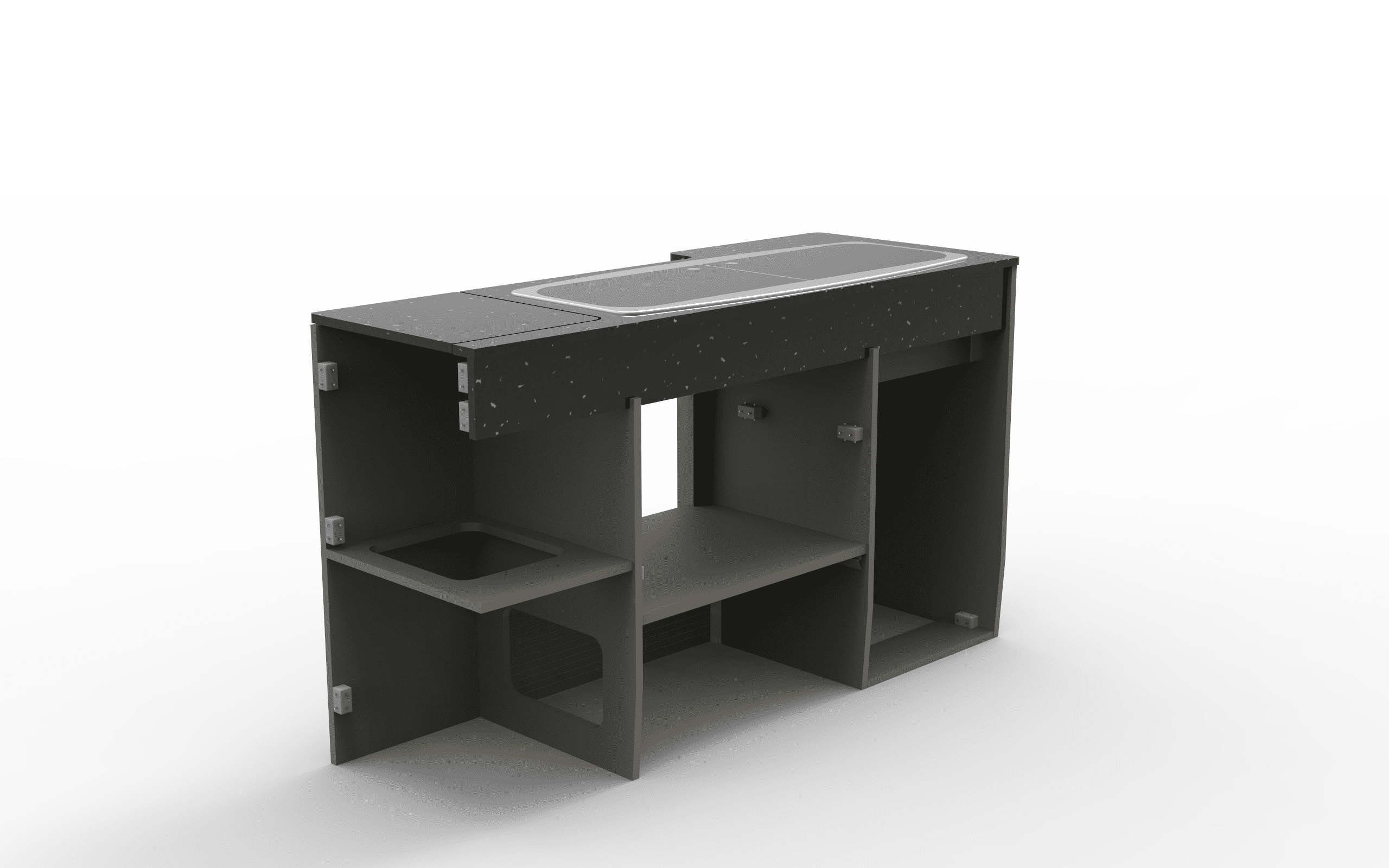EVO 4.4 SWB For Oven/Grill or Microwave (FRONT SECTION ONLY) - Image 3