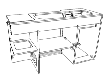 EVO 4.4 SWB For Oven/Grill or Microwave (FRONT SECTION ONLY) - Image 5