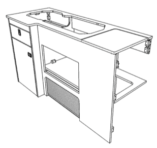 EVO 4.4 SWB For Oven/Grill or Microwave (FRONT SECTION ONLY) - Image 6
