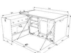 Alternative view of REAR POD 3 KOMBI
