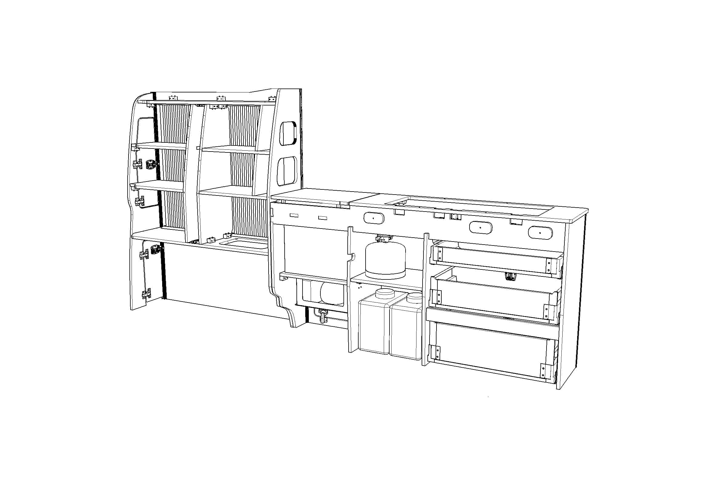 EVO 7.4 PRO 1200 LWB VAN T4 / T5 / T6 - Image 5