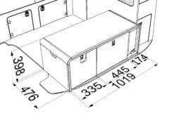 Alternative view of REAR POD 2S Fits with our 3/4 width units