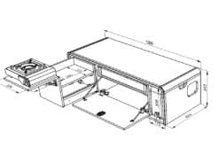 Alternative view of REAR POD 2C Fits the Caravelle