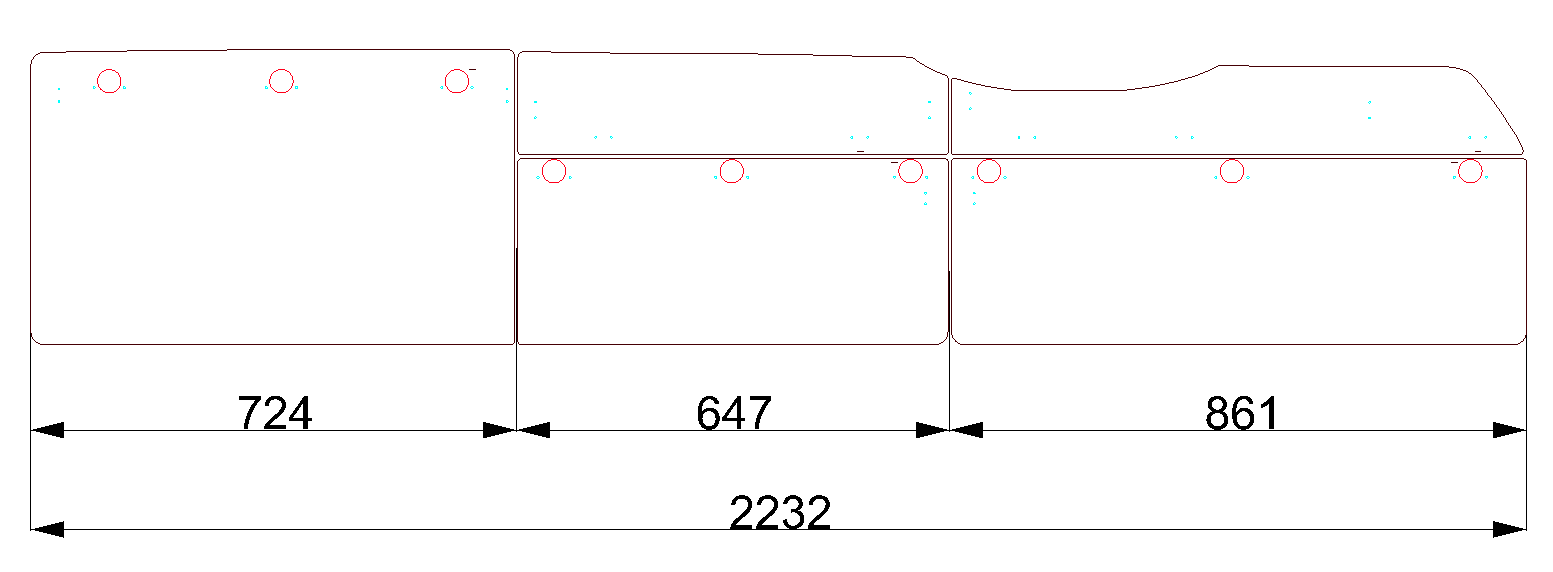 EVO X.2 SWB (EXTRA LOW) VW VAN dimensions