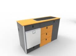 LARGE KITCHEN UNIT FOR FIAT OR VW CRAFTER SPRINTER POD