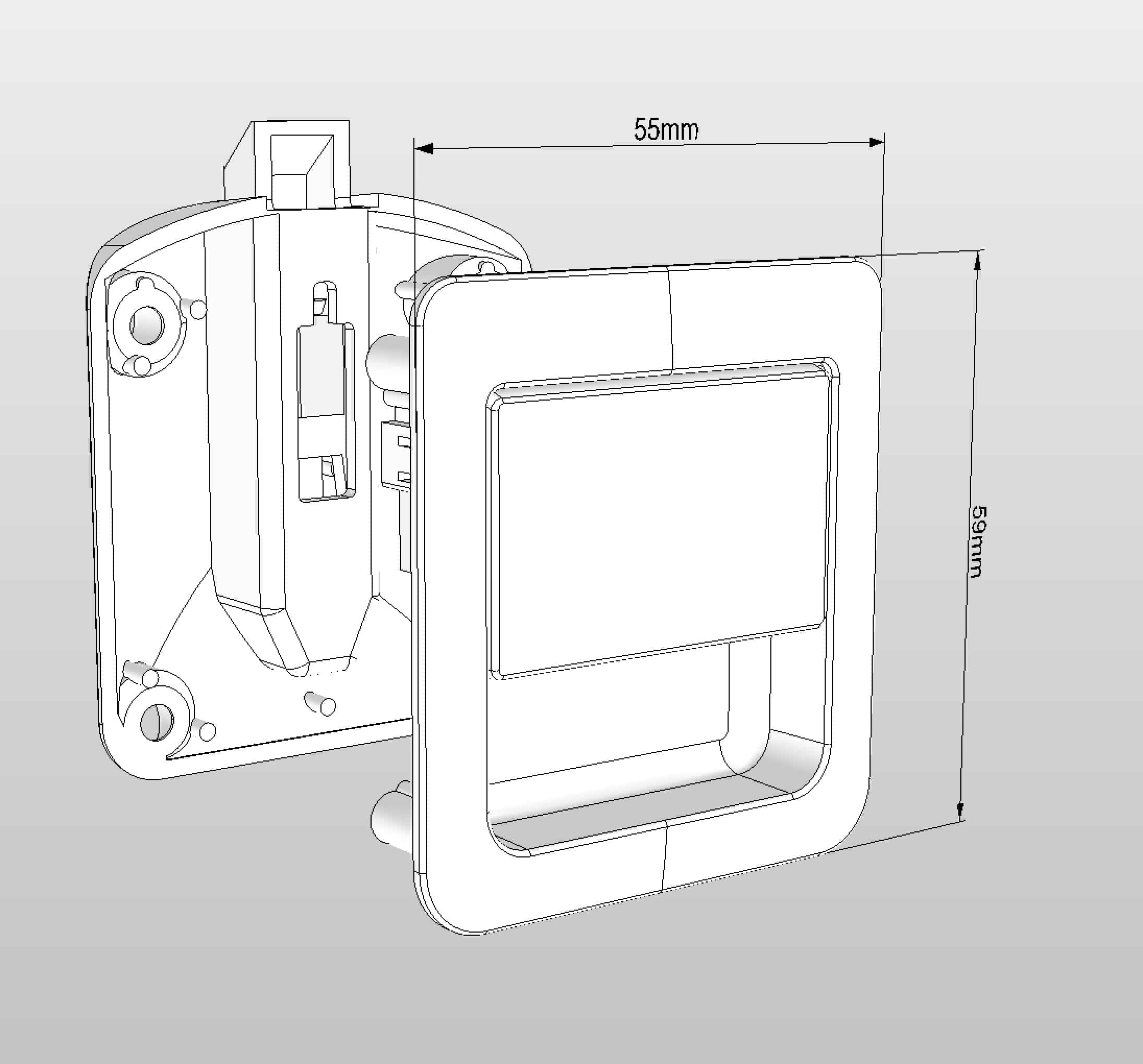 EVOmatic XL Door & Draw Catch - Image 5