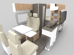 Alternative view of Sprinter / crafter MWB 2006 - 2017
