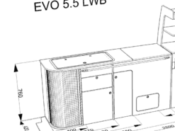 Alternative view of EVO 5.4 lwb Front Section Only
