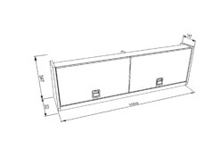 Alternative view of Locker (B1) 1053mm Sprinter High Level