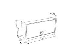 Alternative view of Locker (C) 510mm Sprinter High level