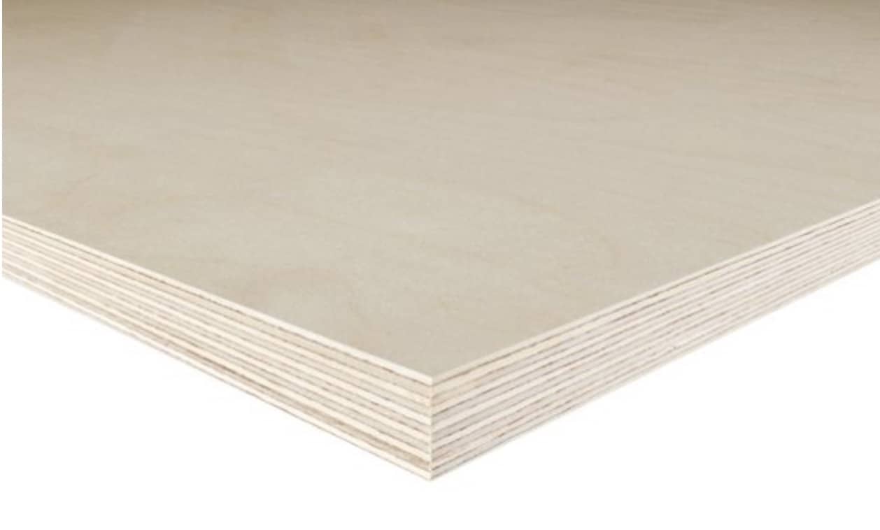 High quality 12mm birch plywood suitable for furniture