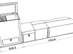 Alternative view of EVO FRIDGE.2 VW SWB (EXTRA LOW KIT)